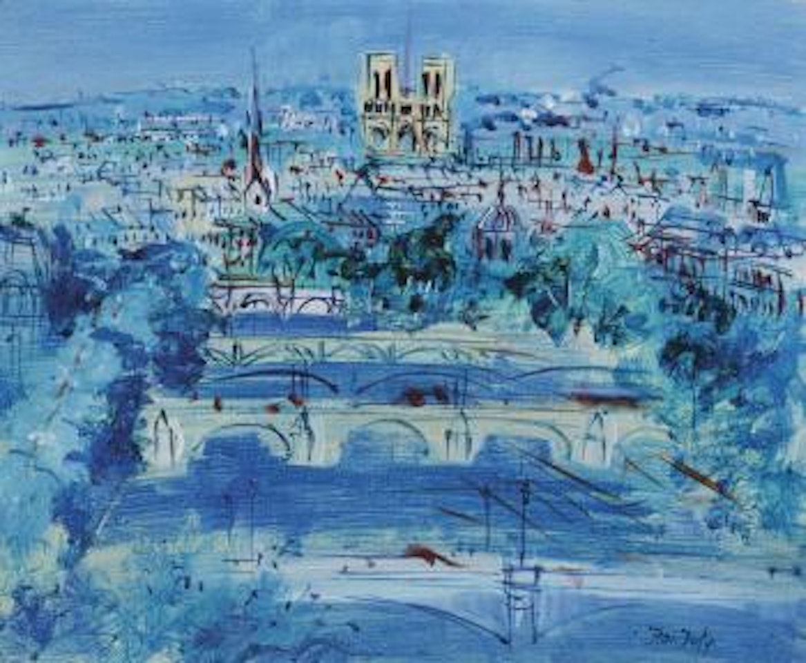 Paris, La Seine by Jean Dufy