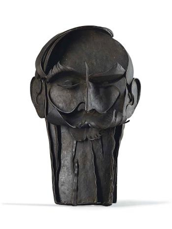 Homme à La Barbe Ou Portrait De Monsieur Janés by Pablo Gargallo
