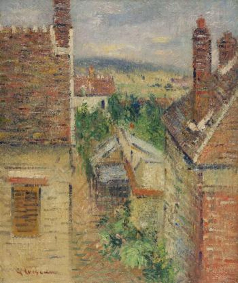 Vue prise de mon grenier by Gustave Loiseau
