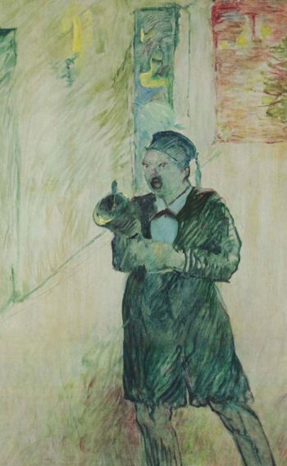 Le régisseur dans les coulisses by Henri de Toulouse-Lautrec
