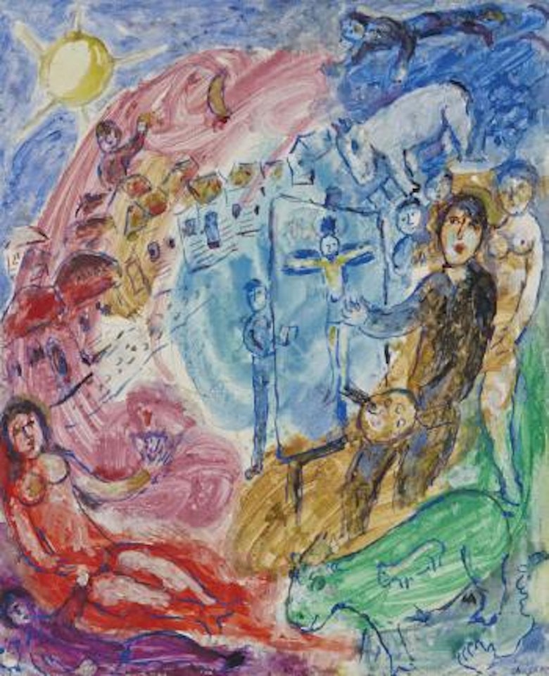 Autour du peintre by Marc Chagall