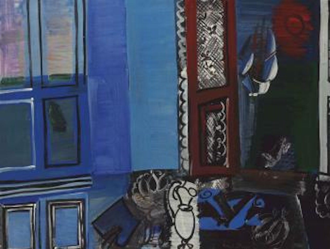 L'atelier au bord de la mer by Raoul Dufy