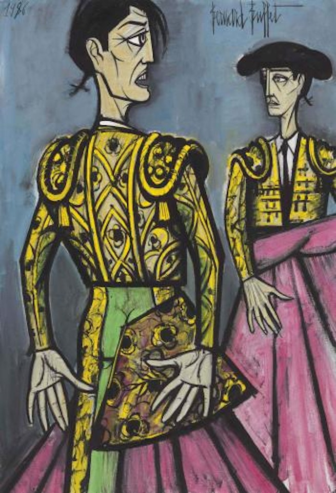 Deux toreros by Bernard Buffet