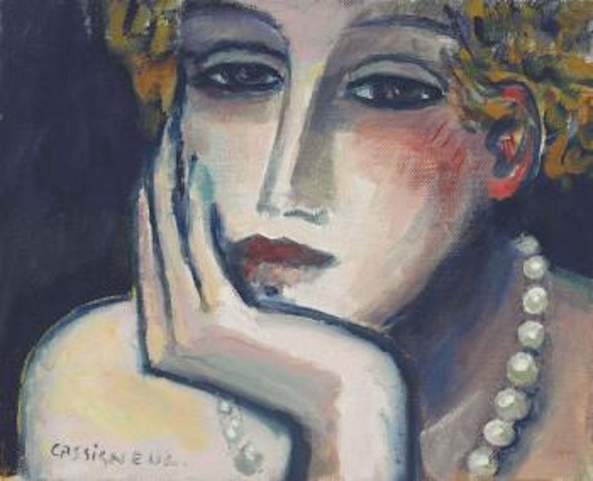 Visage II by Jean-Pierre Cassigneul