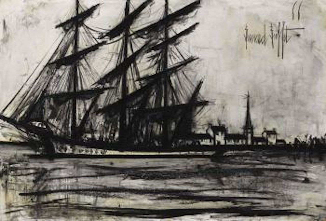 Terre Neuvas, village by Bernard Buffet