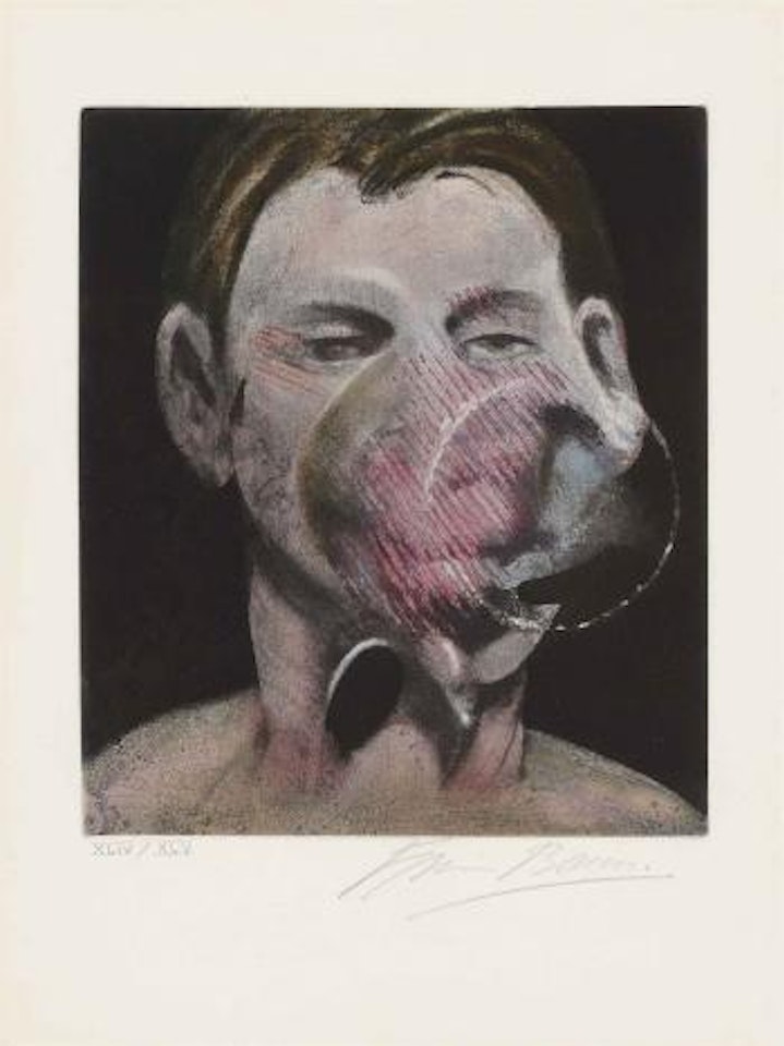 Portrait of Peter Beard by Francis Bacon