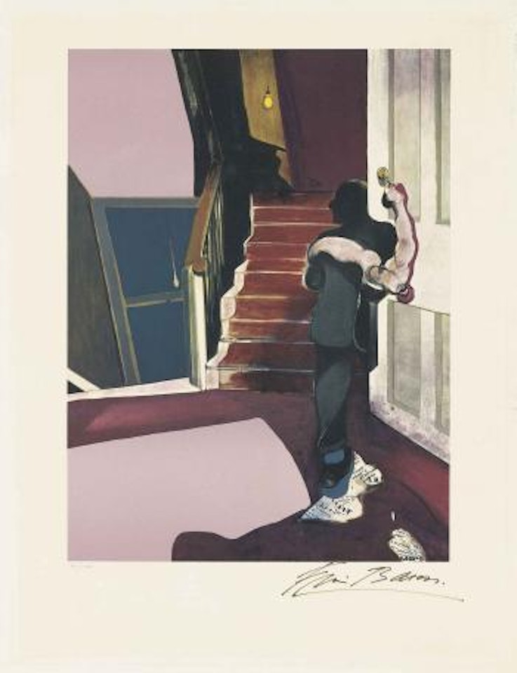 Triptych (Centre Panel) by Francis Bacon