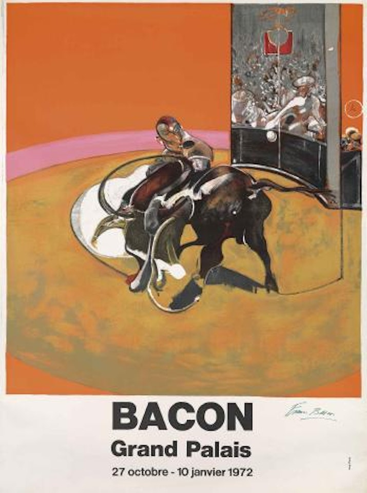 Bacon, Grand Palais, Paris (Exhibition Poster) by Francis Bacon