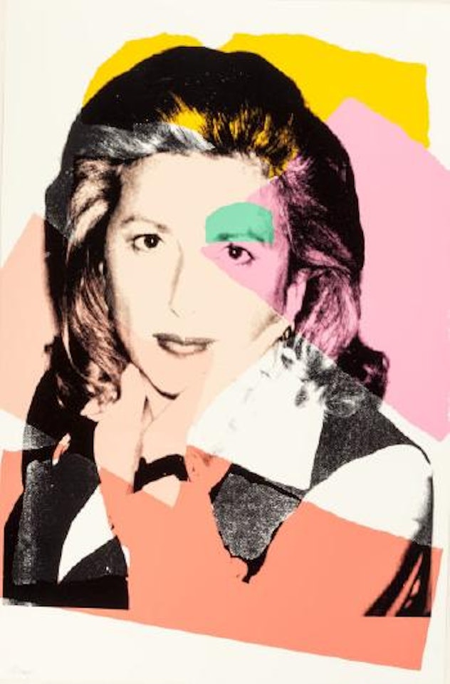 Marcia Weisman by Andy Warhol