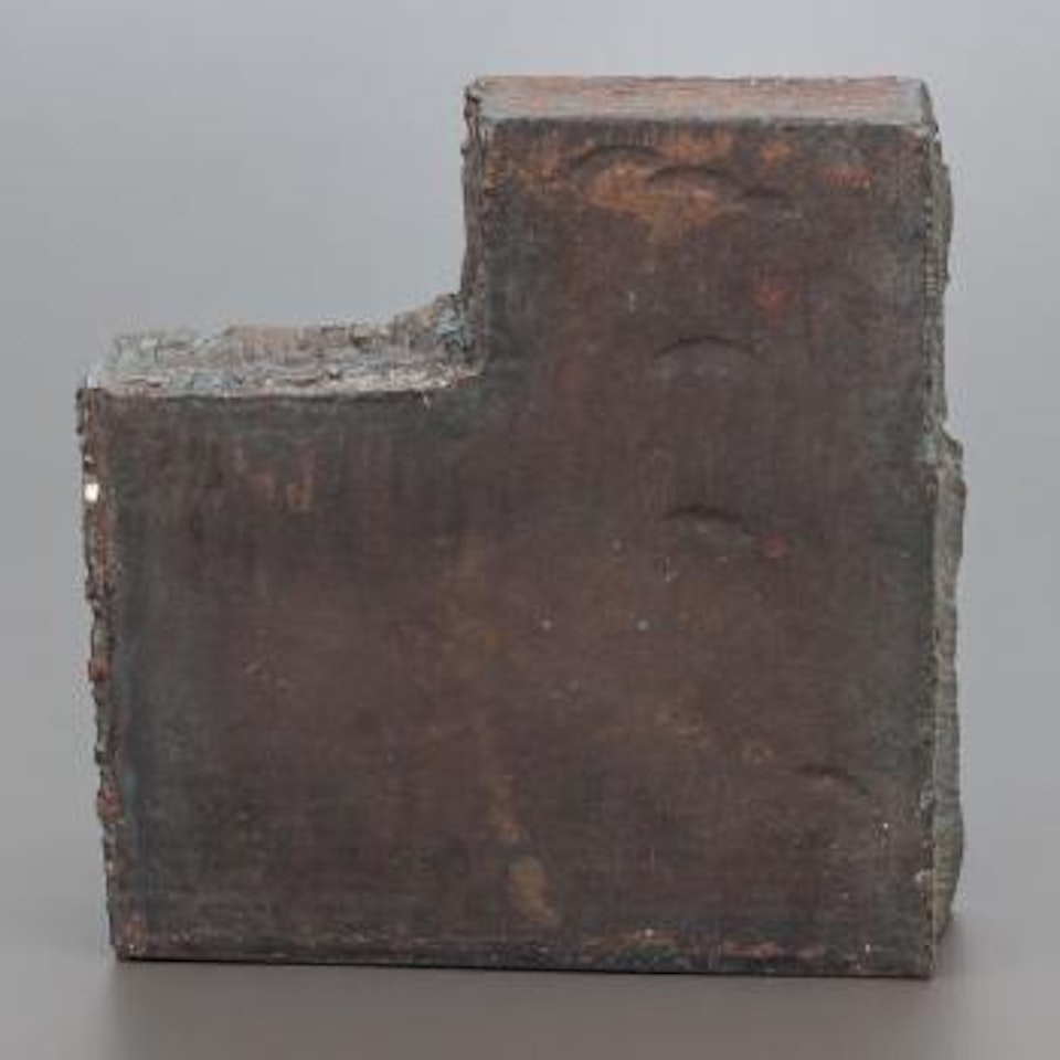 Untitled (steel wall sculpture) by Richard Nonas