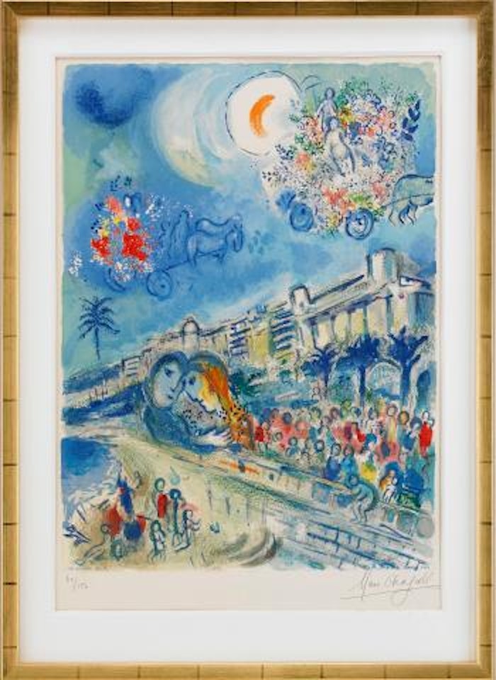 Bataille des Fleurs by Marc Chagall