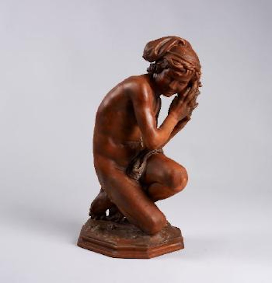 Jeune pêcheur à la coquille by Jean-Baptiste Carpeaux
