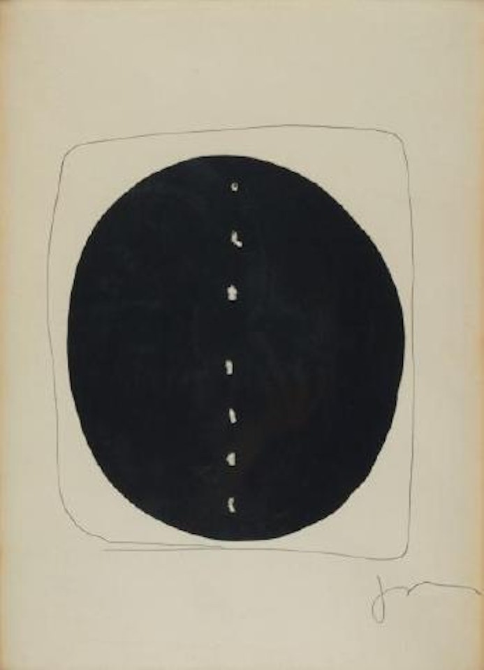 Concetto spaziale by Lucio Fontana
