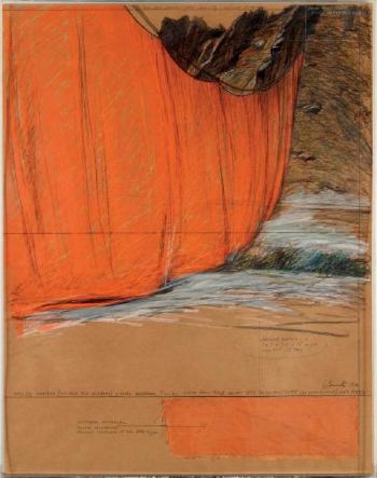 Valley curtain by Christo
