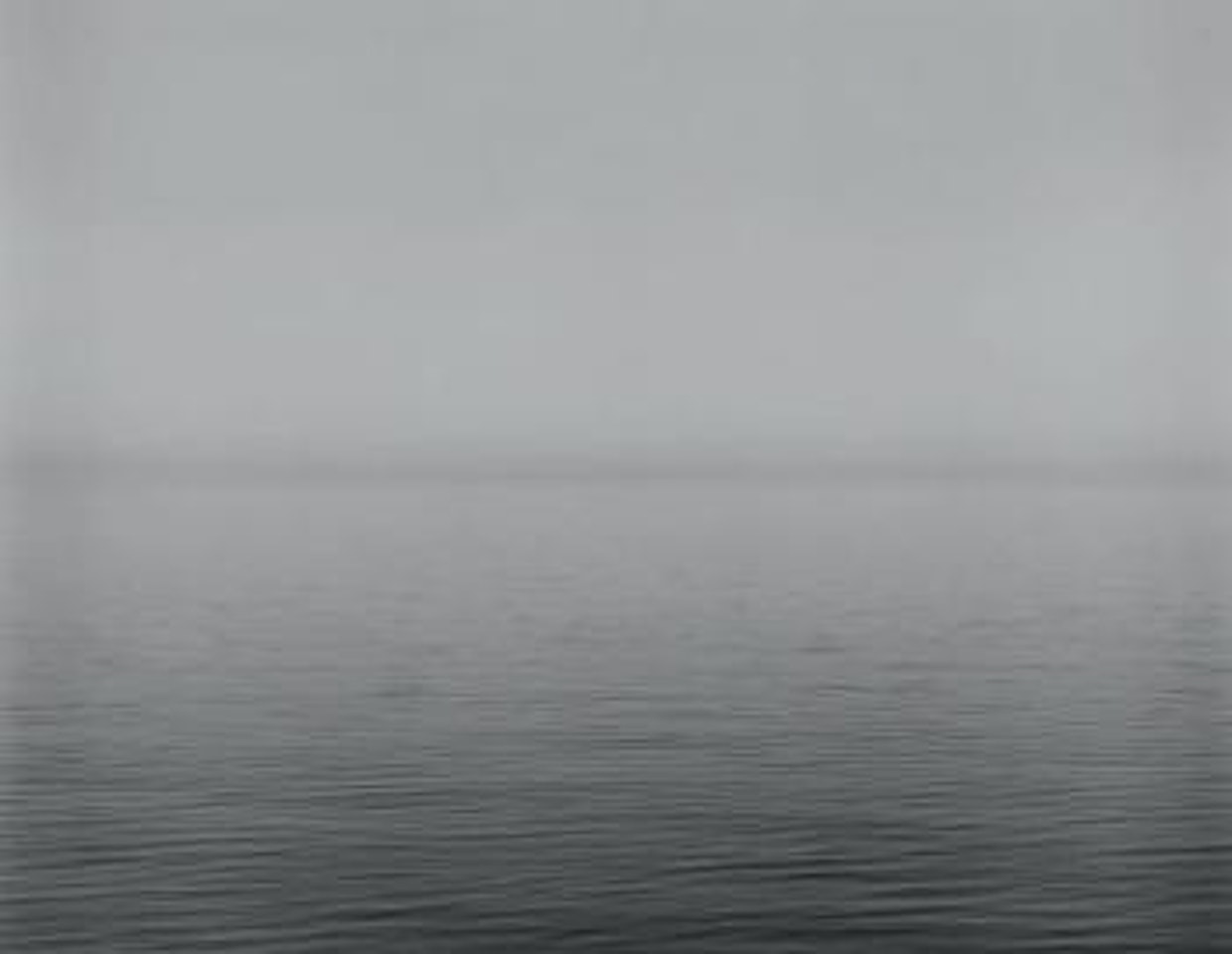 Lake Superior, Eagle River by Hiroshi Sugimoto