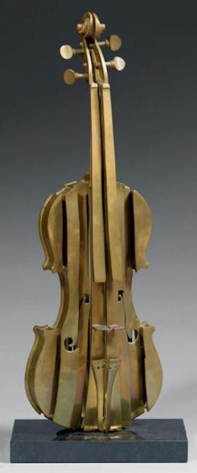 Pizzicato - omaggio a Boccioni by Arman