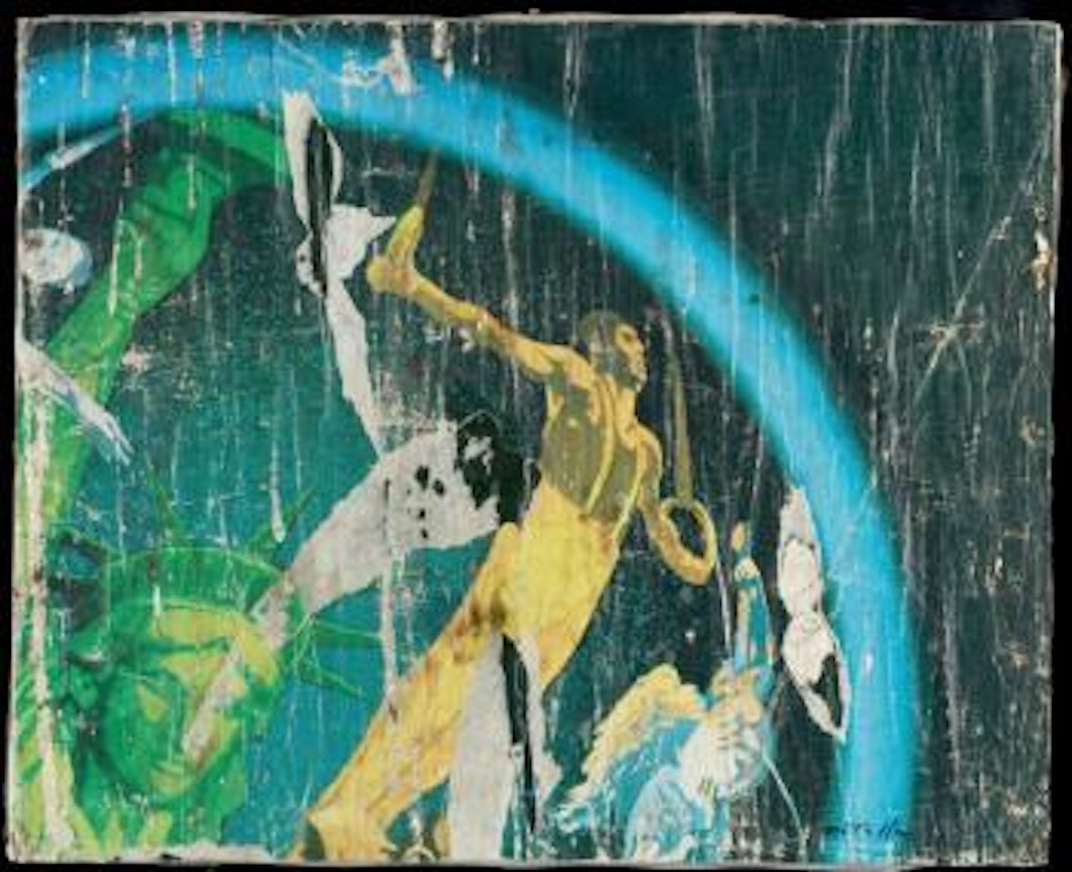 American circus by Mimmo Rotella