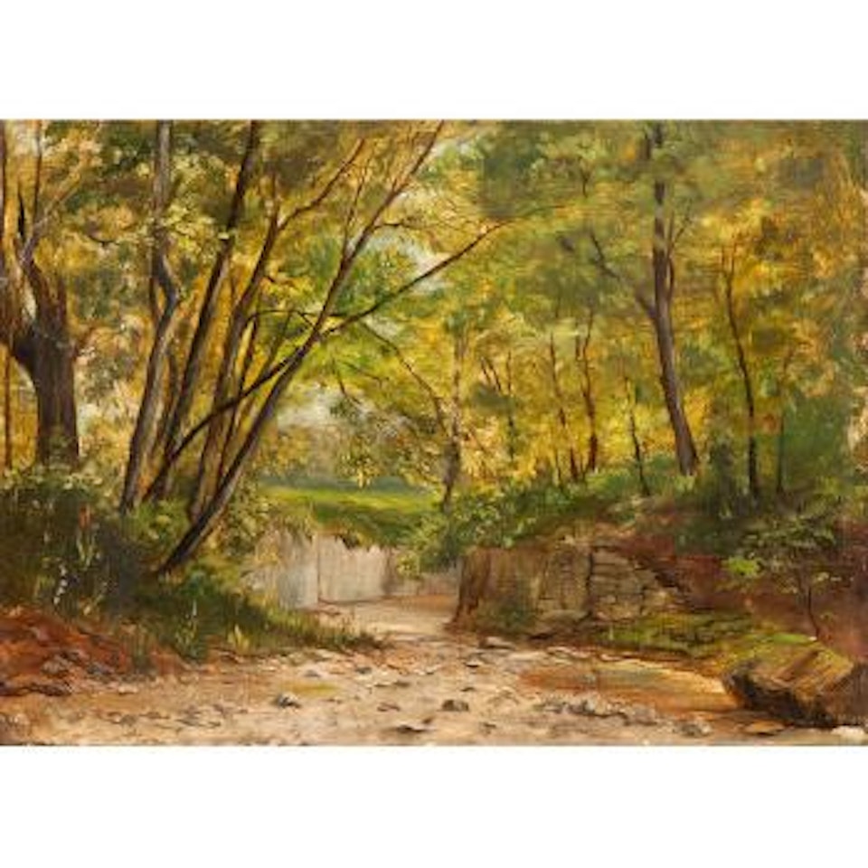 Le Parc Monceau by Michael von Munkacsy