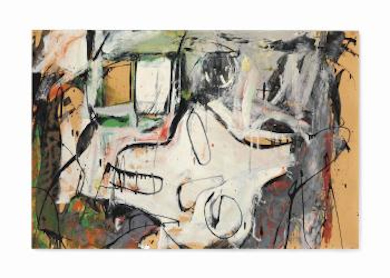 Woman, Wind, and Window by Willem de Kooning