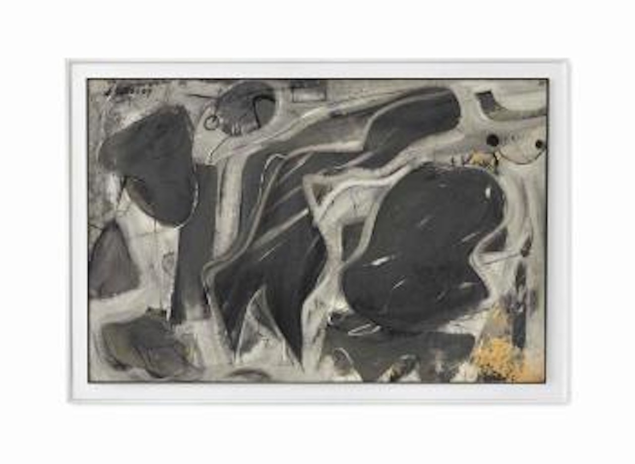 Black and Gray Composition by Willem de Kooning