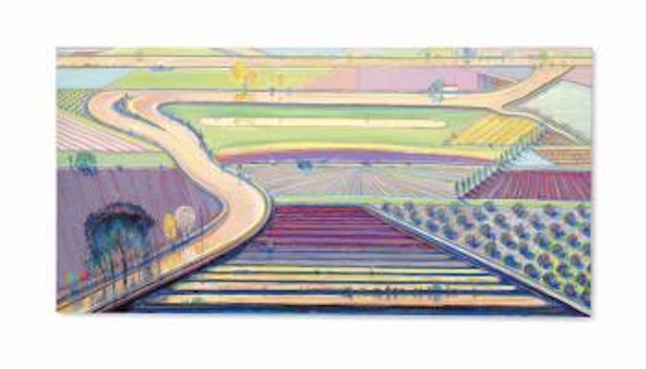 River Channels by Wayne Thiebaud