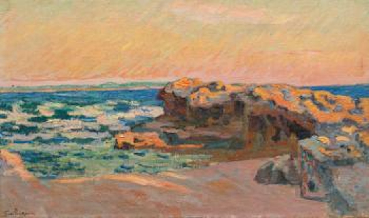 Rocher À Saint-Palais by Armand Guillaumin