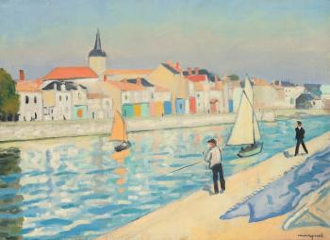Les Pêcheurs À La Ligne, La Chaume by Albert Marquet