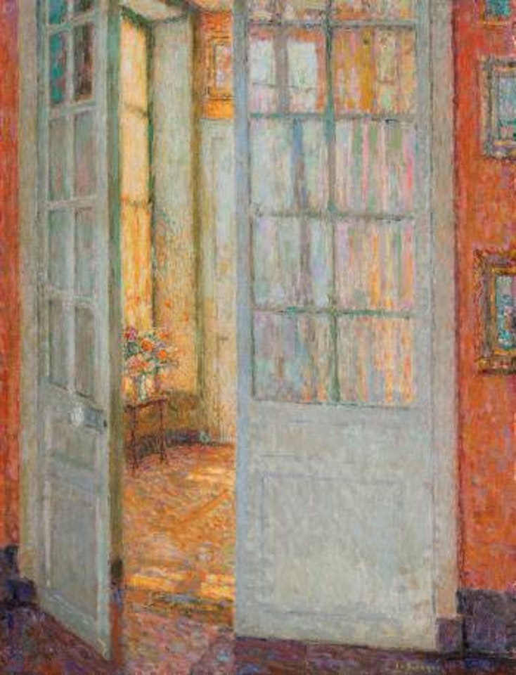 Le Soleil Dans Les Vitres by Henri Le Sidaner