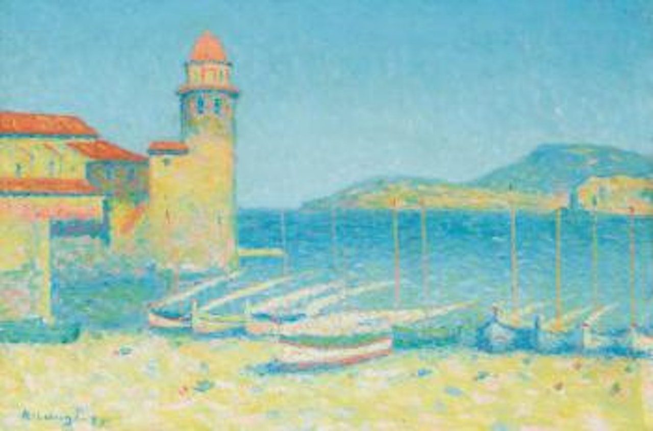 Le Port De Collioure by Achille Laugé