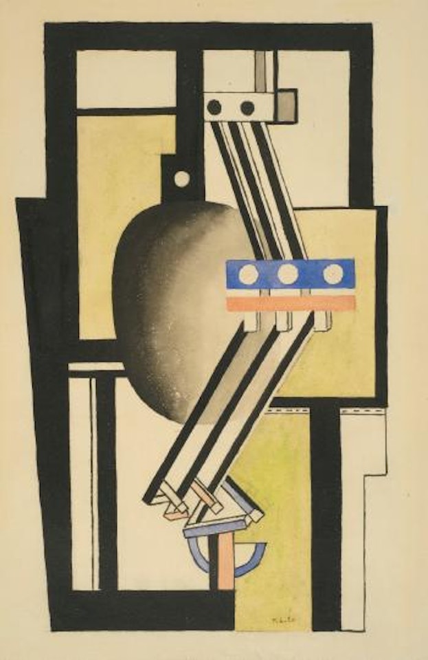 Composition by Fernand Leger