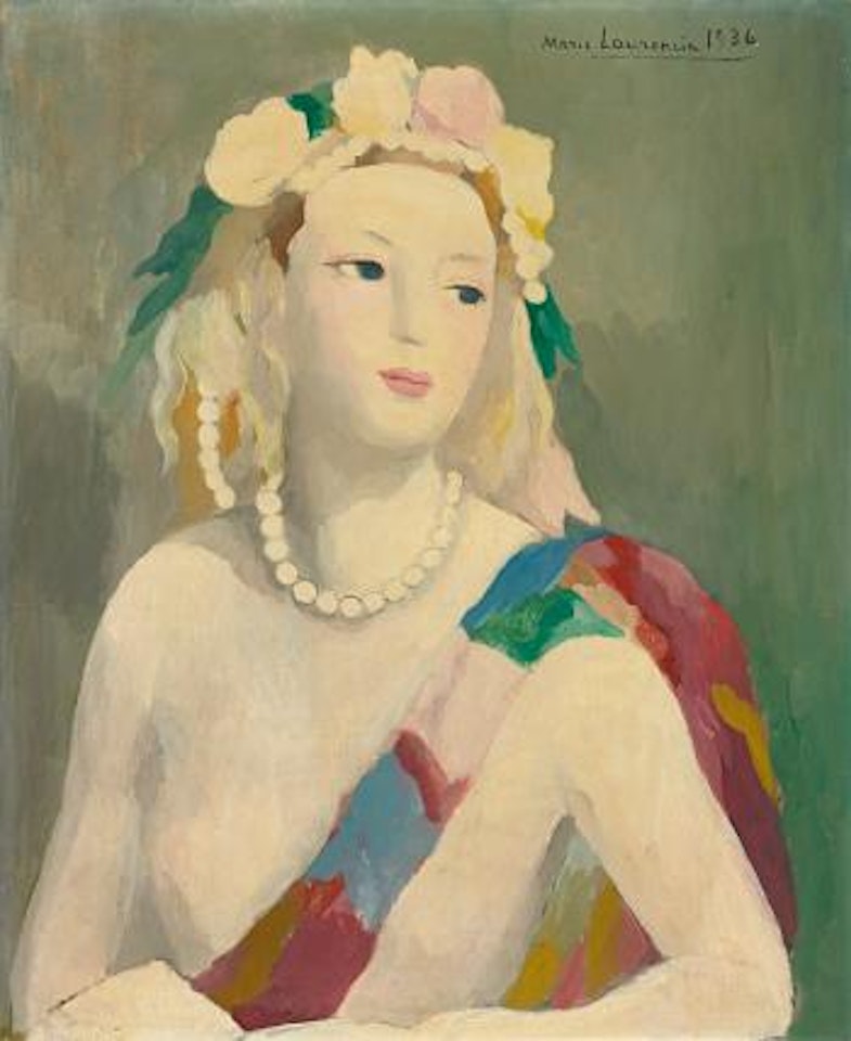 Évelyne by Marie Laurencin