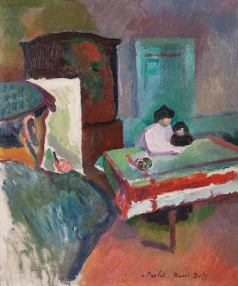 Le Peintre Axilette Et Sa Famille by Raoul Dufy