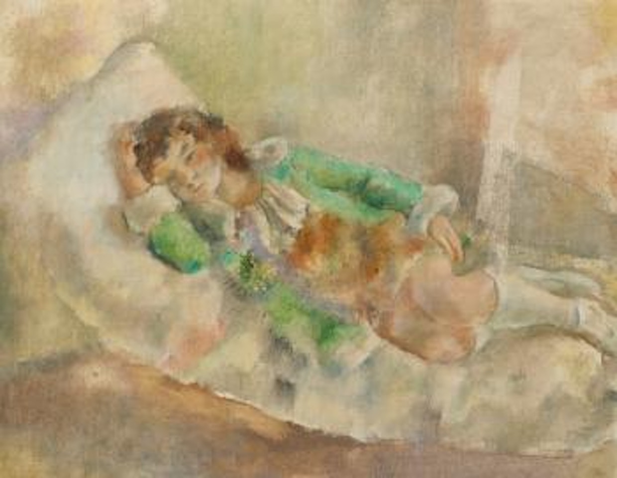 La Petite Actrice by Jules Pascin