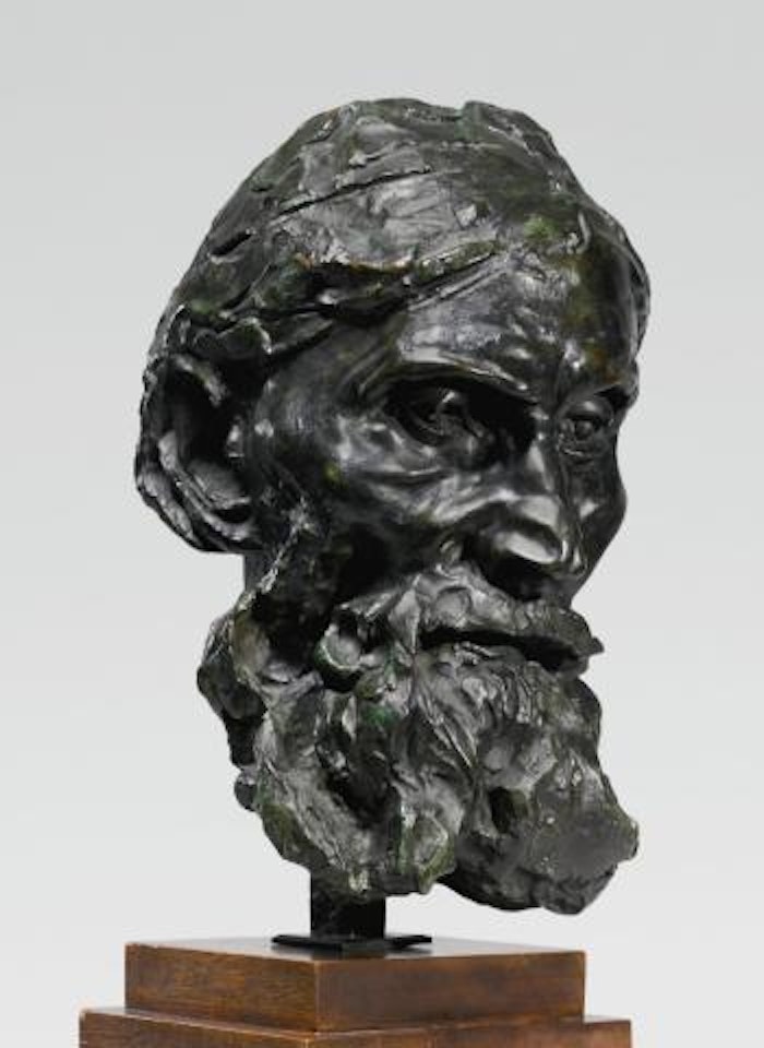 Tête D'eustache De Saint-pierre, Étude Type A Grand Modèle by Auguste Rodin