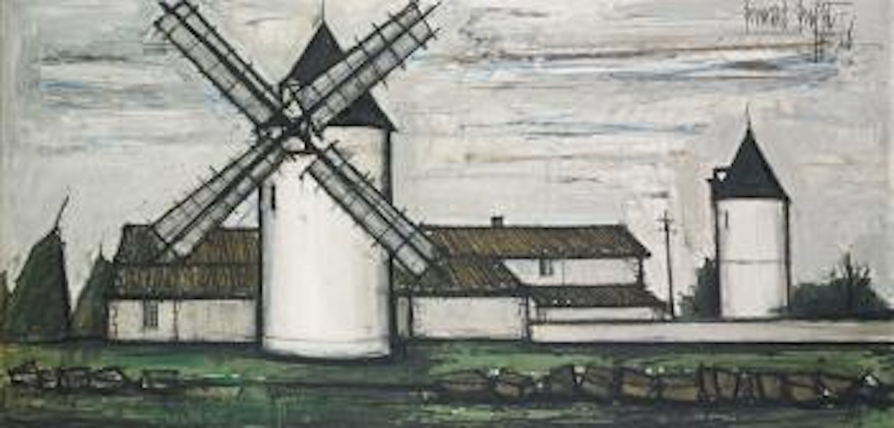 Les Moulins by Bernard Buffet