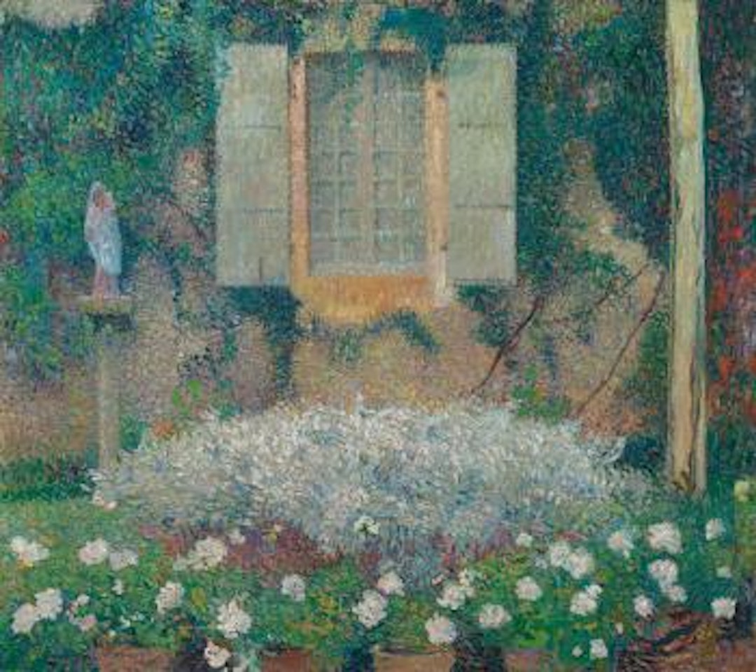 La Fenêtre De La Cuisine Sur Le Jardin À Marquayrol by Henri Jean Guillaume Martin