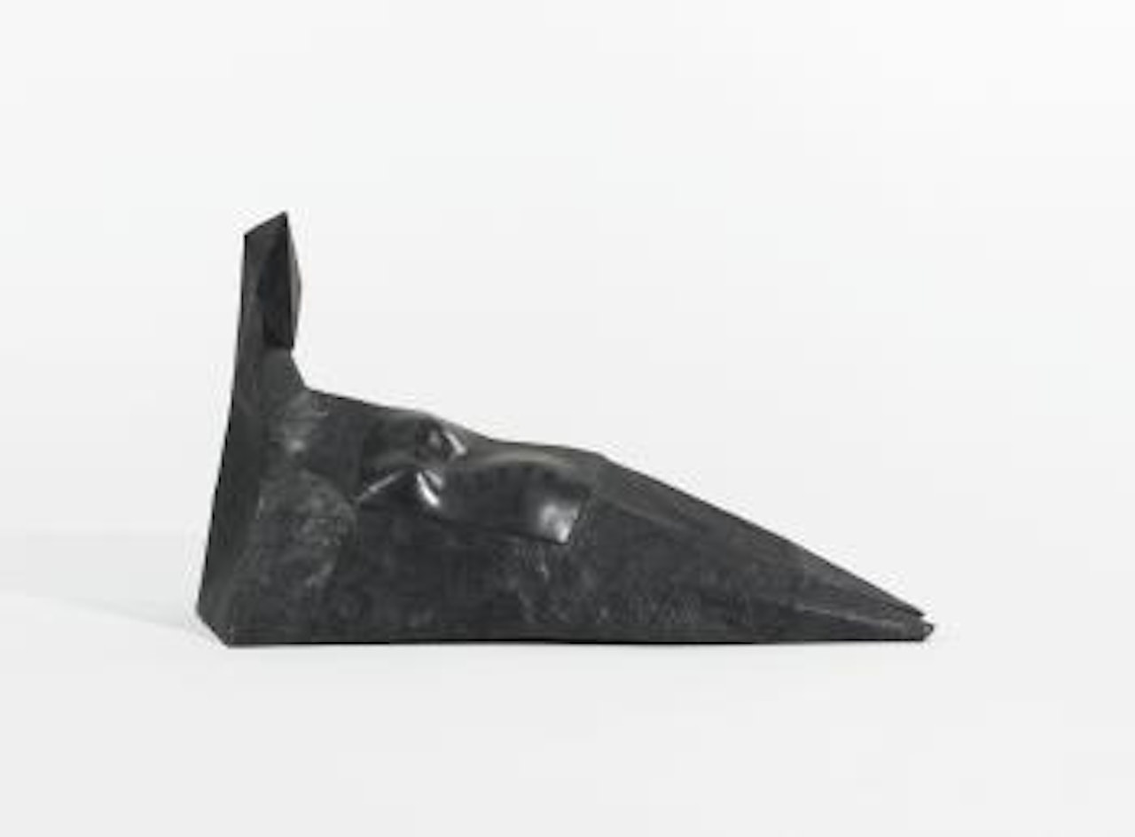 Black Reclining Elektra II by Lynn Chadwick