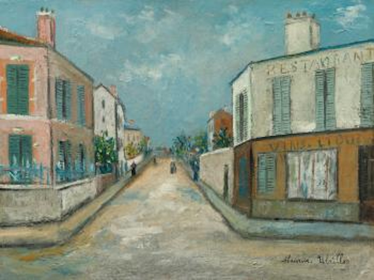 Rue De Banlieue by Maurice Utrillo