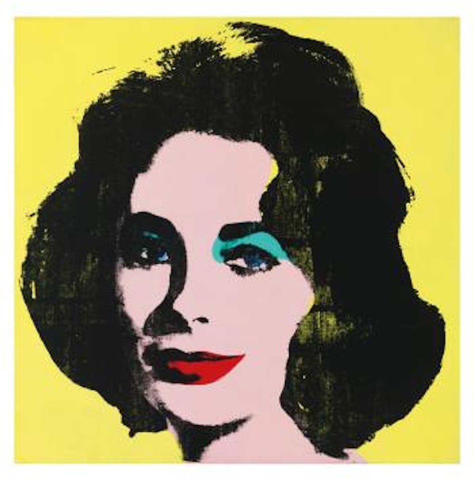 Liz #1 (Early Colored Liz) by Andy Warhol