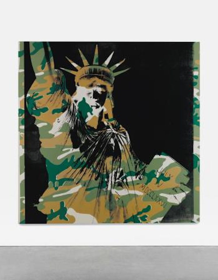 The Statue Of Liberty by Andy Warhol