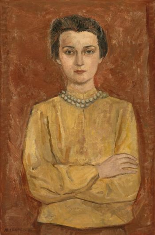 Portrait Of Hope Gerson Weil by Massimo Campigli