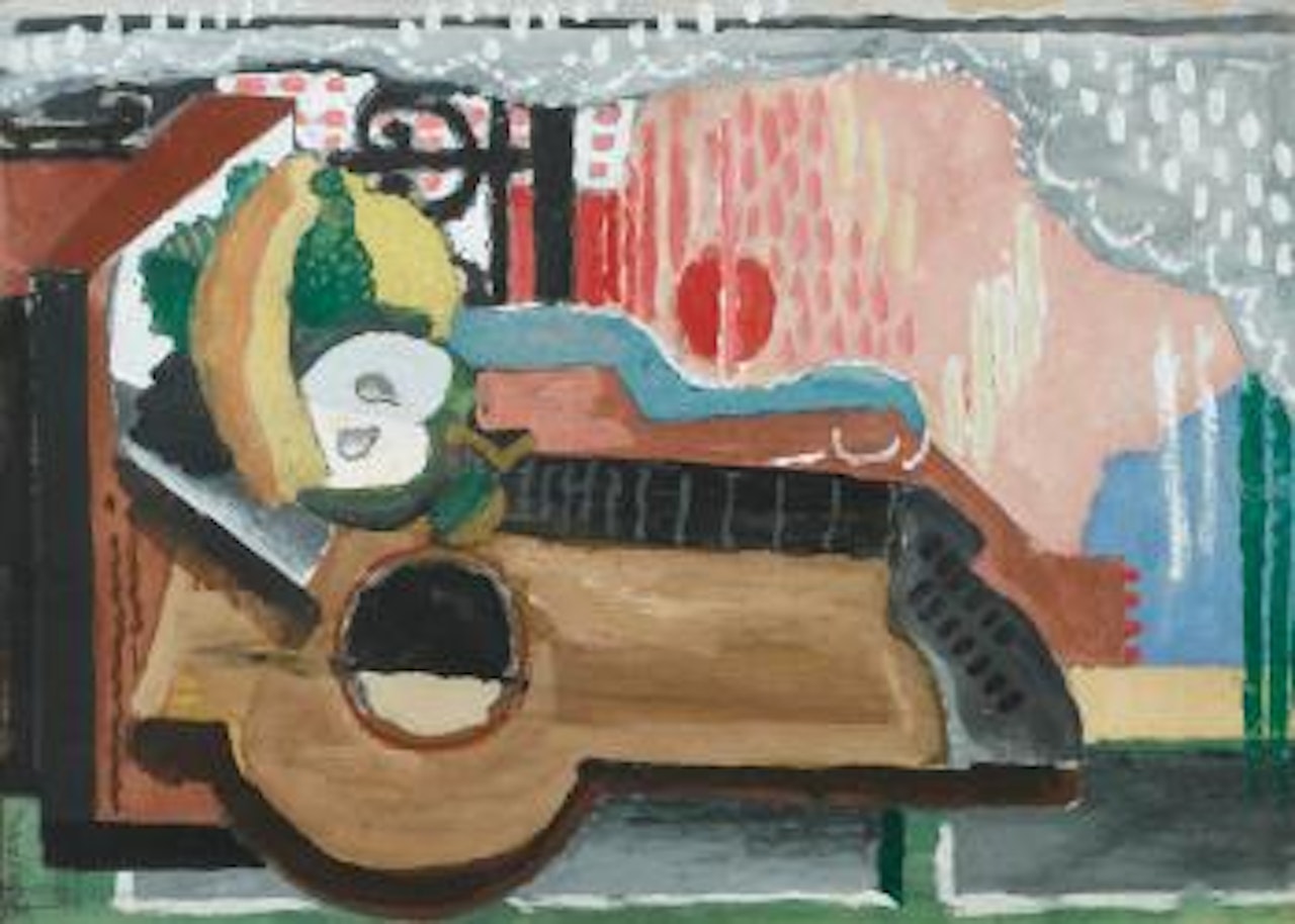 Nature Morte Devant La Fenêtre by Louis Marcoussis