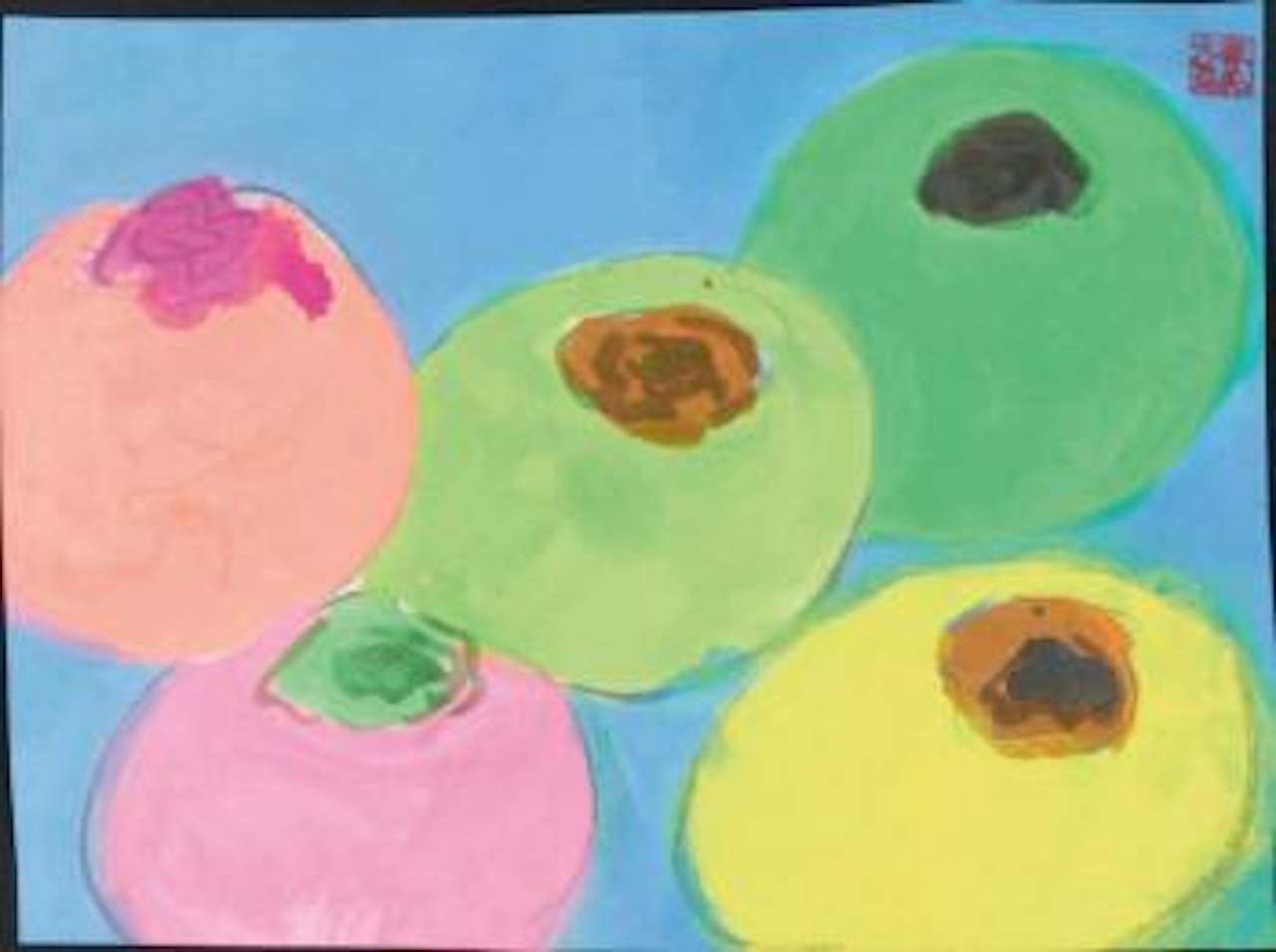 Colourful and tasty by Walasse Ting