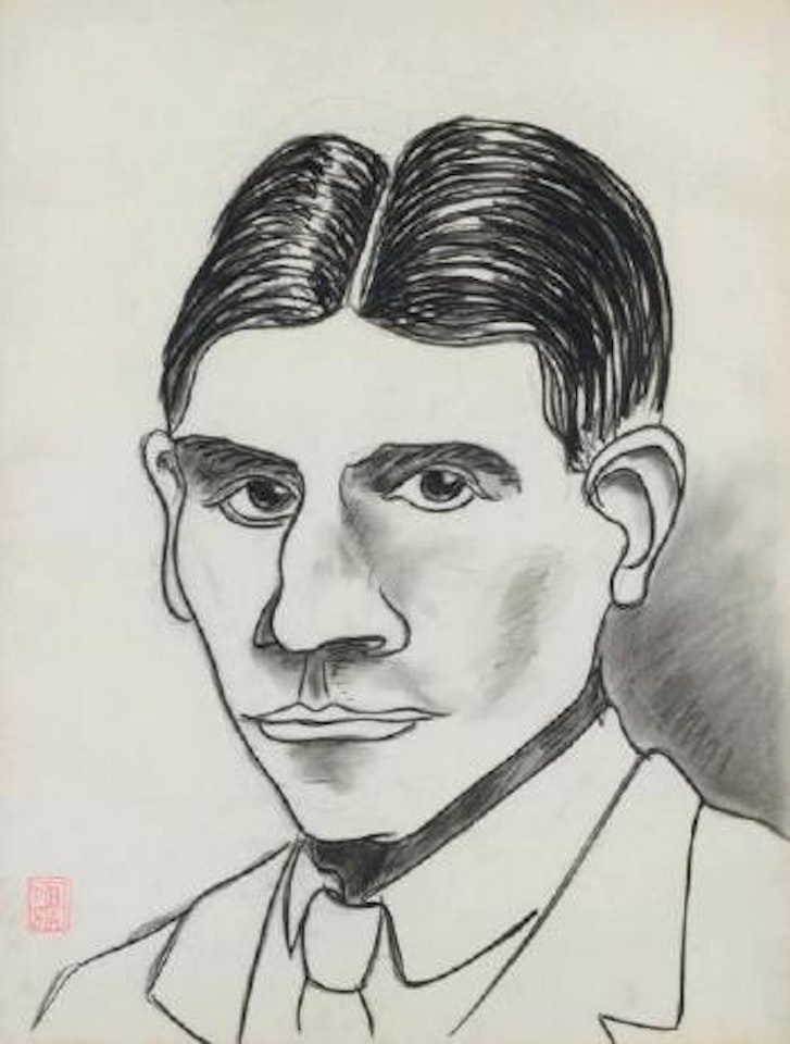 Portrait de Franz Kafka by Pierre Bettencourt