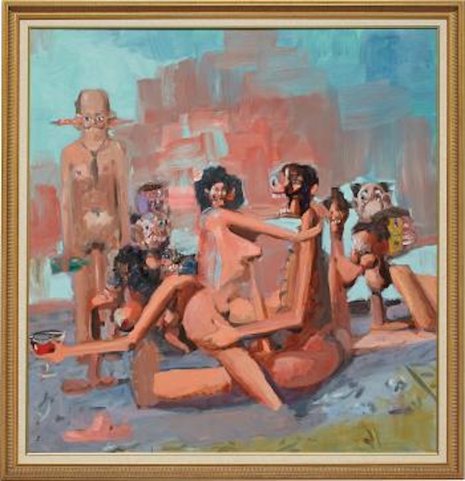 Last Days of Enron by George Condo