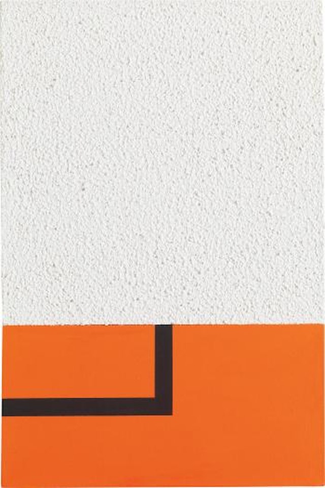 Small White Cell with Conduit by Peter Halley