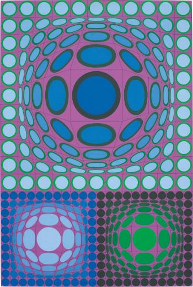 Trivega-2 by Victor Vasarely