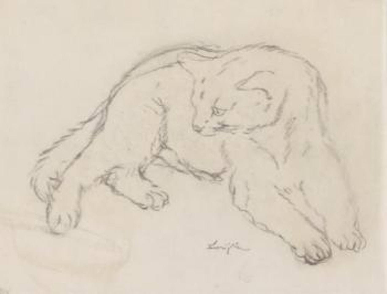 Chaton by Leonard Tsuguharu Foujita