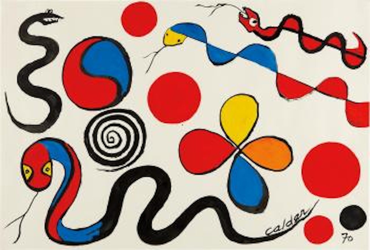 Snakes Puzzles by Alexander Calder