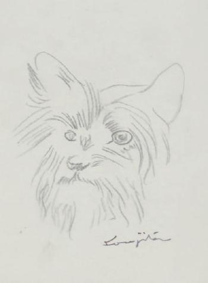 Tête de chine by Leonard Tsuguharu Foujita